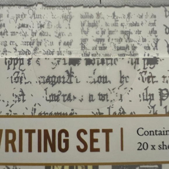 HARRY POTTER - LETTER WRITING SET - Picture 5 of 5